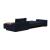 Newilla Reversible Storage Sleeper Sectional w/ Wide Arm Rests