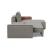 Newilla Reversible Storage Sleeper Sectional w/ Wide Arm Rests