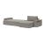 Newilla Reversible Storage Sleeper Sectional w/ Wide Arm Rests