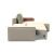 Newilla Reversible Storage Sleeper Sectional w/ Wide Arm Rests