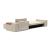 Newilla Reversible Storage Sleeper Sectional w/ Wide Arm Rests