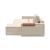 Newilla Reversible Storage Sleeper Sectional w/ Wide Arm Rests