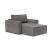 Newilla Storage Lounger Chair w/ Standart Arm Rests