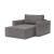 Newilla Storage Lounger Chair w/ Standart Arm Rests