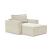 Newilla Storage Lounger Chair w/ Standart Arm Rests