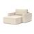 Newilla Storage Lounger Chair w/ Standart Arm Rests
