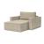Newilla Storage Lounger Chair w/ Standart Arm Rests