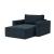 Newilla Storage Lounger Chair w/ Standart Arm Rests