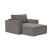 Newilla Storage Lounger Chair w/ Standart Arm Rests
