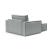 Newilla Storage Lounger Chair w/ Standart Arm Rests
