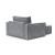Newilla Storage Lounger Chair w/ Standart Arm Rests