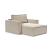 Newilla Storage Lounger Chair w/ Standart Arm Rests