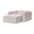 Newilla Storage Lounger Chair w/ Standart Arm Rests