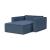 Newilla Storage Lounger Chair w/ Standart Arm Rests