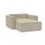 Newilla Storage Lounger Chair w/ Standart Arm Rests