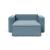 Newilla Storage Lounger Chair w/ Standart Arm Rests