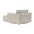 Newilla Storage Lounger Chair w/ Slim Arm Rests