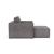 Newilla Storage Lounger Chair w/ Slim Arm Rests
