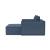 Newilla Storage Lounger Chair w/ Slim Arm Rests