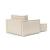 Newilla Storage Lounger Chair w/ Slim Arm Rests