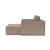 Newilla Storage Lounger Chair w/ Slim Arm Rests