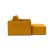 Newilla Storage Lounger Chair w/ Slim Arm Rests