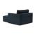 Newilla Storage Lounger Chair w/ Slim Arm Rests