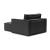 Newilla Storage Lounger Chair w/ Slim Arm Rests