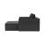 Newilla Storage Lounger Chair w/ Slim Arm Rests