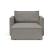 Newilla Storage Lounger Chair w/ Slim Arm Rests