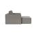 Newilla Storage Lounger Chair w/ Slim Arm Rests