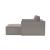 Newilla Storage Lounger Chair w/ Slim Arm Rests