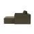 Newilla Storage Lounger Chair w/ Slim Arm Rests