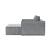 Newilla Storage Lounger Chair w/ Slim Arm Rests