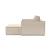 Newilla Storage Lounger Chair w/ Slim Arm Rests