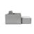 Newilla Storage Lounger Chair w/ Slim Arm Rests