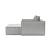 Newilla Storage Lounger Chair w/ Slim Arm Rests