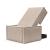 Newilla Storage Lounger Chair w/ Slim Arm Rests