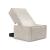 Newilla Storage Lounger Chair w/ Slim Arm Rests