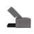 Newilla Storage Lounger Chair w/ Slim Arm Rests