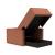Newilla Storage Lounger Chair w/ Slim Arm Rests