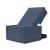 Newilla Storage Lounger Chair w/ Slim Arm Rests