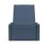 Newilla Storage Lounger Chair w/ Slim Arm Rests