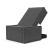 Newilla Storage Lounger Chair w/ Slim Arm Rests