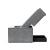 Newilla Storage Lounger Chair w/ Slim Arm Rests