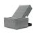 Newilla Storage Lounger Chair w/ Slim Arm Rests