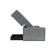 Newilla Storage Lounger Chair w/ Slim Arm Rests