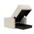 Newilla Storage Lounger Chair w/ Slim Arm Rests