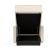 Newilla Storage Lounger Chair w/ Slim Arm Rests