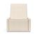 Newilla Storage Lounger Chair w/ Slim Arm Rests